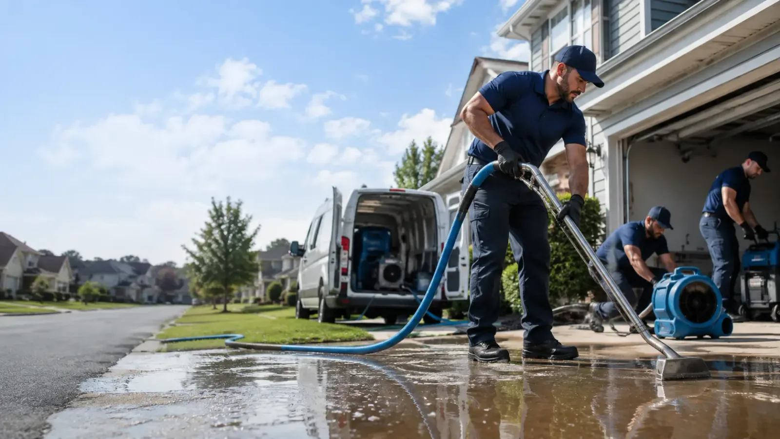 Flood Damage Restoration in Delaware, OK